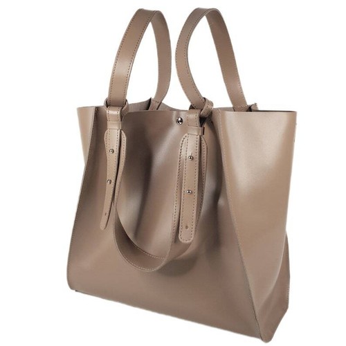 COACH Borsa a mano donna in pelle tracolla per donna beige shopper tote borsetta