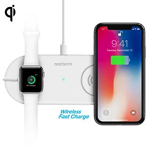 Naztech 14602 Power Pad Duo Qi Wireless Fast Charger