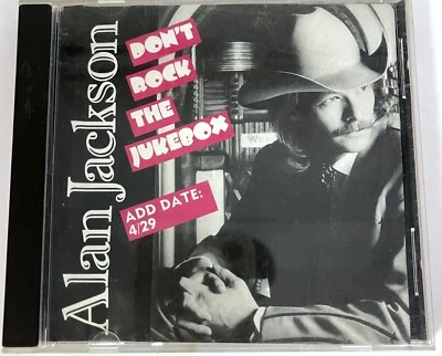 Alan Jackson Don't Rock The Jukebox CD Promo Radio Station Promotional 3 Version - Image 1 of 4