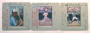 MLB Montreal Expos 1987 Jeff Reed 3 fotos diapositivas negativas por J. Wallin - Imagen 1 de 1