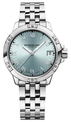Raymond Weil Tango Stainless Steel Blue Dial Quartz Womens Watch 5960-ST-00500 - Image 1 of 3