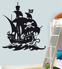 Pirate Ship Wall Art Vinyl Stickers Jake Childrens Bedroom Transfer Mural Decal