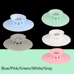 Kitchen Bathroom Basin Shower Silicone Sink Plug Water Drainer Strainer Stoppers - Picture 1 of 15