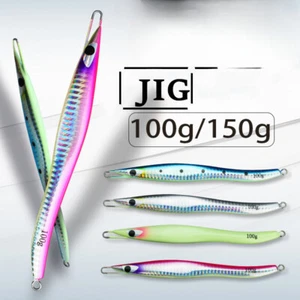 Deep Sea Bait Fish Lures Speed Jig Metal Jigs Artificial Baits Jigging Lure Slow - Picture 1 of 24
