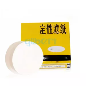 A Box of 100 7-18cm Diameter 10-25 Micron Speed Ashless Qualitative Filter Paper - Picture 1 of 4