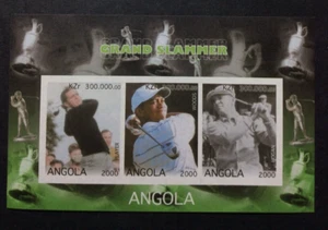 BroadviewStamps Angola unissued Tiger Woods - Picture 1 of 2