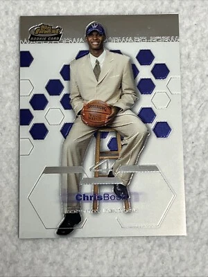 2002-03 FINEST #181 - CHRIS BOSH RC RAPTORS NM - Image 1 of 4