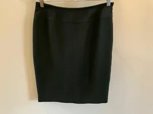 jones studio separates basic solid black Skirt SZ 4 lined Waist 29 inches - Picture 1 of 11