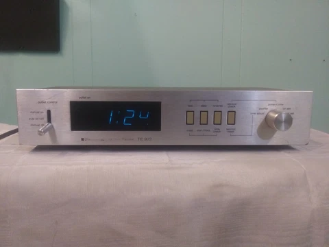 Vintage Panasonic  TE 972 Audio Timer Alarm  Clock See Description And Photos Cover