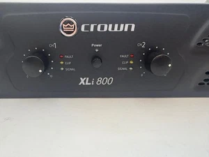Amplificador de Potencia Crown Pro XLi800 600w 2 Canales DJ/PA - Sin Cables - ms - Imagen 1 de 6
