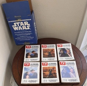 Lot of 6 Star Wars TV Guide Magazines – 3 Cover Variants (x2 Each) – 2002 - Picture 1 of 2