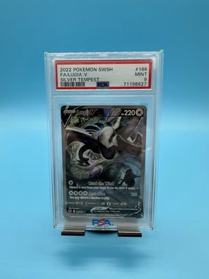 Lugia V Alt Art - Pokemon TCG Silver Tempest - PSA 9 186/195 - Image 1 of 2