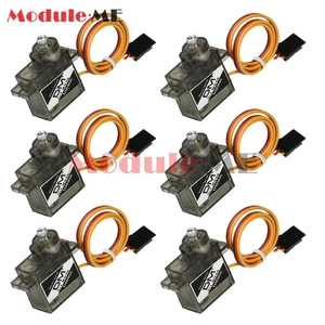 2/4/6PCS DIYMORE MG90S Servo Metal Gear Micro Servo per RC Elicottero Auto Barca - Foto 1 di 27