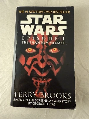 Star Wars Episode  1 The Phantom Menace Terry Brooks paperback 1st printing - Image 1 of 4