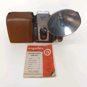Vintage 1961 Argus 75 Seventy Five 620 Film Spiegelreflexkamera mit Blitz - Bild 1 von 12