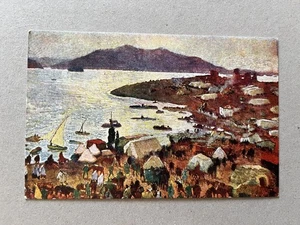 Q) Cartolina militare Tommaso Cascella croce Rossa V serie n. 26 Albania Corfù - Picture 1 of 2