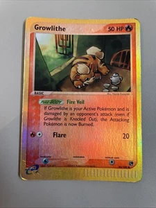 Pokémon TCG Growlithe Sandstorm 65/100 Reverse Holo MP. - Picture 1 of 3