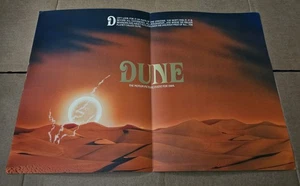 David Lynch's DUNE Movie Preview Gatefold / VARIETY Ad Supplement (1984) / Rare! - Picture 1 of 3