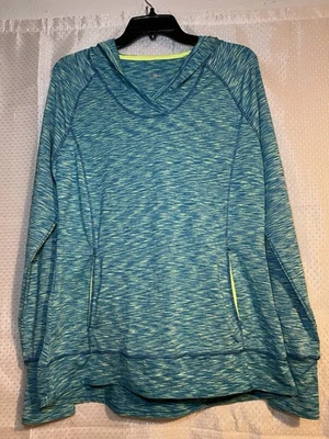 Top Tangerine para mujer verde azulado L, atletismo deporte correr ejercicio entrenamiento fitness Foto 1 de 4