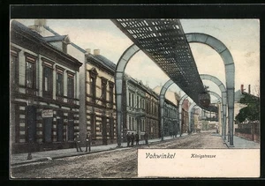 Vohwinkel, Ansichtskarte, Königstrasse mit Schwebebahn  - Picture 1 of 2