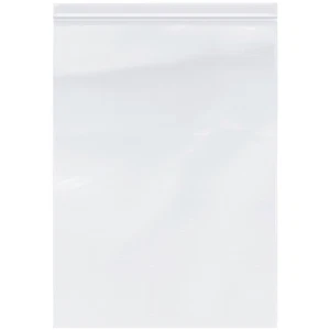 Plymor 13" x 18", 6 Mil Industrial Duty Zipper Reclosable Plastic Bags - Picture 1 of 2