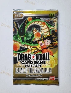 1x Booster Pack Legends of the Dragon Balls *Light* - DB Super Card Game Masters - Picture 1 of 1