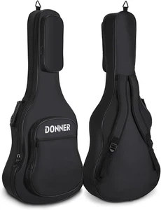 Donner 36 Zoll Akustikgitarrenkoffer, 0,4 Tasche, 36 Zoll - 10 mm dick  - Bild 1 von 8
