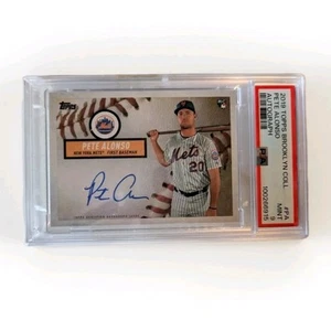 Pete Alonso 2019 Brooklyn Collection 61/75 Auto. PSA 9! - Picture 1 of 3