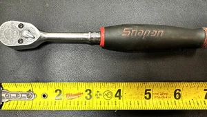 SNAP ON THL936A 1/4" Drive 36 Tooth Soft Grip Handle 7" Ratchet USA - Picture 1 of 9
