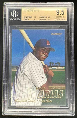 Fleer #512 1997 David Arias RC BGS 9,5 Foto 1 de 2