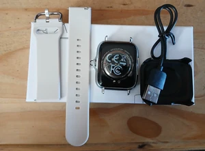 Smart Watch Wireless Calling/ Dial, Multi-Sport Mode Buff Coloured Strap New * - Picture 1 of 9
