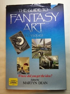 The Guide to Fantasy Art Techniques By C. D. Evans - Sci Fi Drawings Paintings - Picture 1 of 10