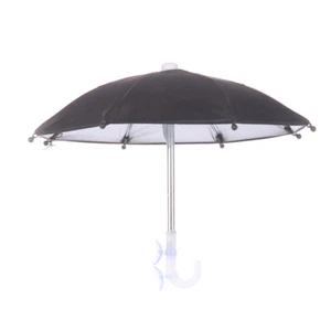 Auto Portable Mobile Phone Holder Car Mini Sunshade Parasol Decoration Umbrella - Picture 1 of 12