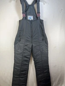 Vintage Ski West Gr. 11 grau Schneelatzhose isoliert wasserdicht - Bild 1 von 11