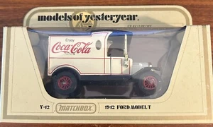 1978 Models of Yesteryear #Y-12 1912 Ford Model T Coca-Cola Free Shipping - Picture 1 of 4