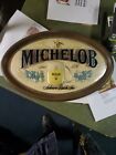 VINTAGE OVAL SHAPE "MICHELOB BEER" DISPLAY WALL SIGN
