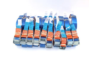 Spanngurt Zurrgurt Klemmschloss Klemmschlossgurt 20 Stück Set 5m 250kg daN NOS - Bild 1 von 5