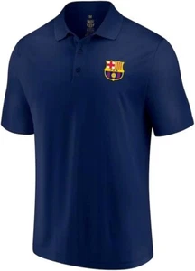 FC Barcelona Official Adult Soccer Poly Soccer Jersey Polo Shirts Navy - Bild 1 von 6