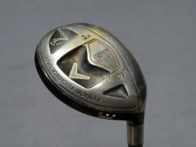 Callaway FT 3H Hybrid 21° Fujikura Regular Flex Graphite Shaft RH Winn Grip - Image 1 of 4