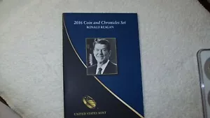 2016 RONALD REAGAN COIN AND CHRONICLES SET BOOKLET - Picture 1 of 1