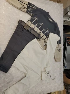 3 In 1 Complete Boys (6months-3yrs) Outfit (Jacket, Pants & Shirt) - Picture 1 of 4