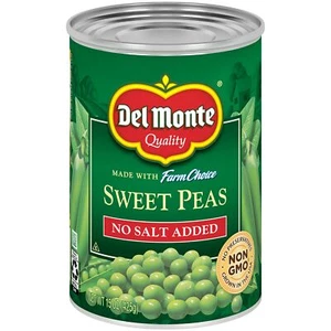 Del Monte No Salt Added Fresh Cut Sweet Peas - 15 ozpack of 1 - Picture 1 of 7