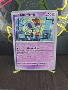 Gimmighoul 044/091 - Pokemon TCG Paldean Fates (2024) - NM - Reverse Holo - Picture 1 of 2