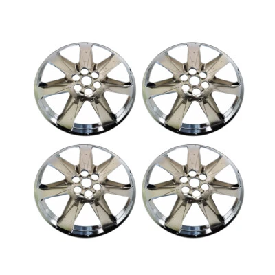For 2010-2013 Cadillac SRX Quality 4666 Set Of 4 20" Chrome Clad Wheel Cover - Image 1 of 4