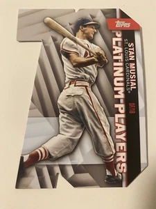 2021 Topps Series 2 baseball Platinum players Die Cut PDC-47 Stan Musial - Picture 1 of 2