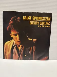 Bruce Springsteen-Sherry Darling b/w Be True (VG+) UK import Rare Fast Shipping - Picture 1 of 5
