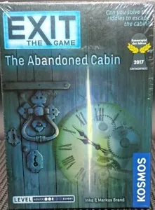 Nuevo en caja/sellado Exit The Game: The Abandoned Cabin de Thames & Kosmos Escape Room Game - Imagen 1 de 6