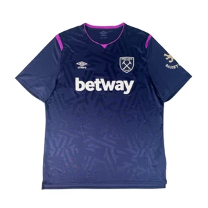WEST HAM UNITED 2019/20 UMBRO Third Football Shirt 2XL England Soccer Jersey - Picture 1 of 11