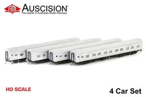 Auscision (NPS-18) Brisbane Limited, 1961-1990 Era - 4 Car Add-on-set HO Scale - Picture 1 of 5