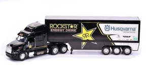 New Ray 1:32 Rockstar Energy Husqvarna Motocross team Truck Toy Model supercross - Picture 1 of 3